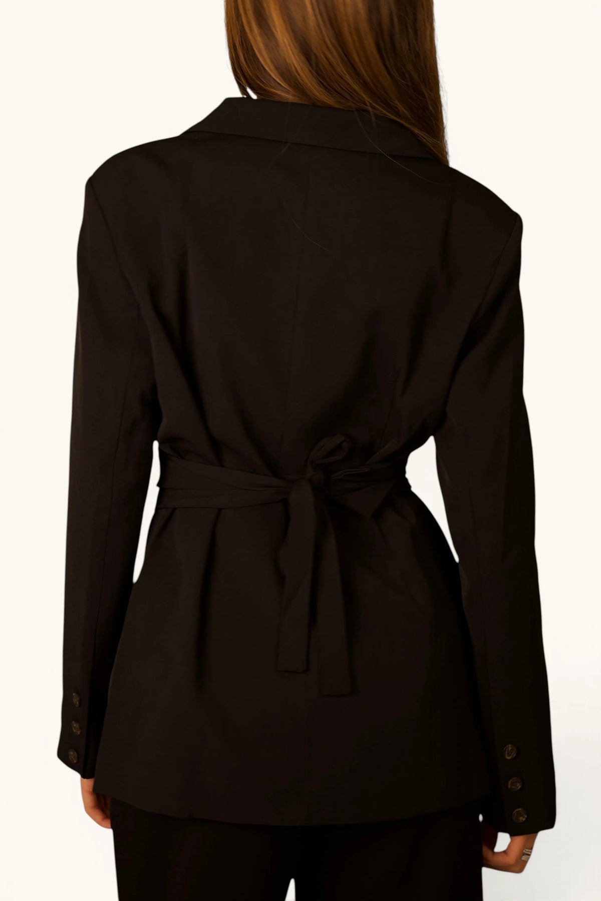 Blazer met ceintuur