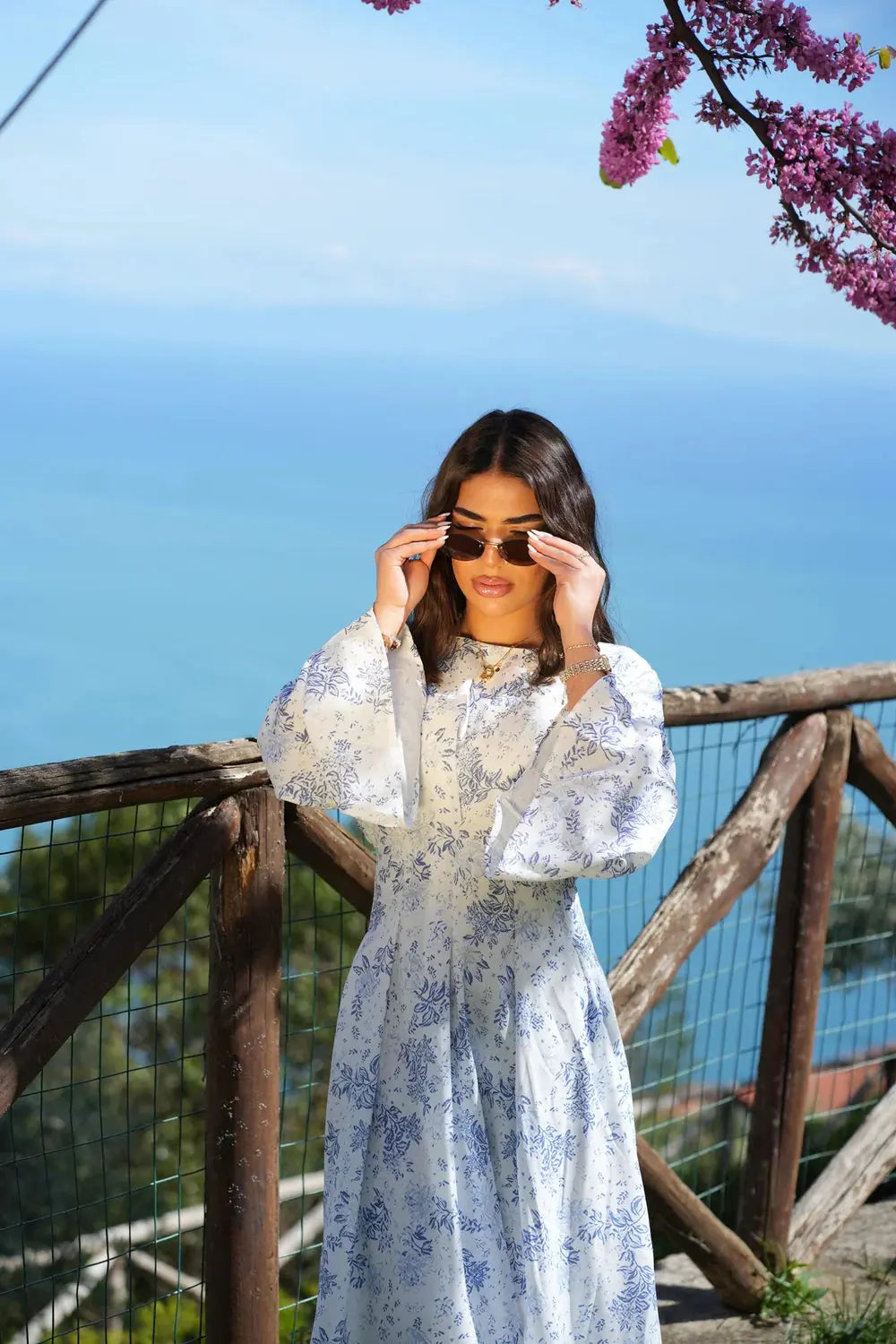 LA BALLEZA CORSET DRESS - AMALFI GARDEN Losyana.nl