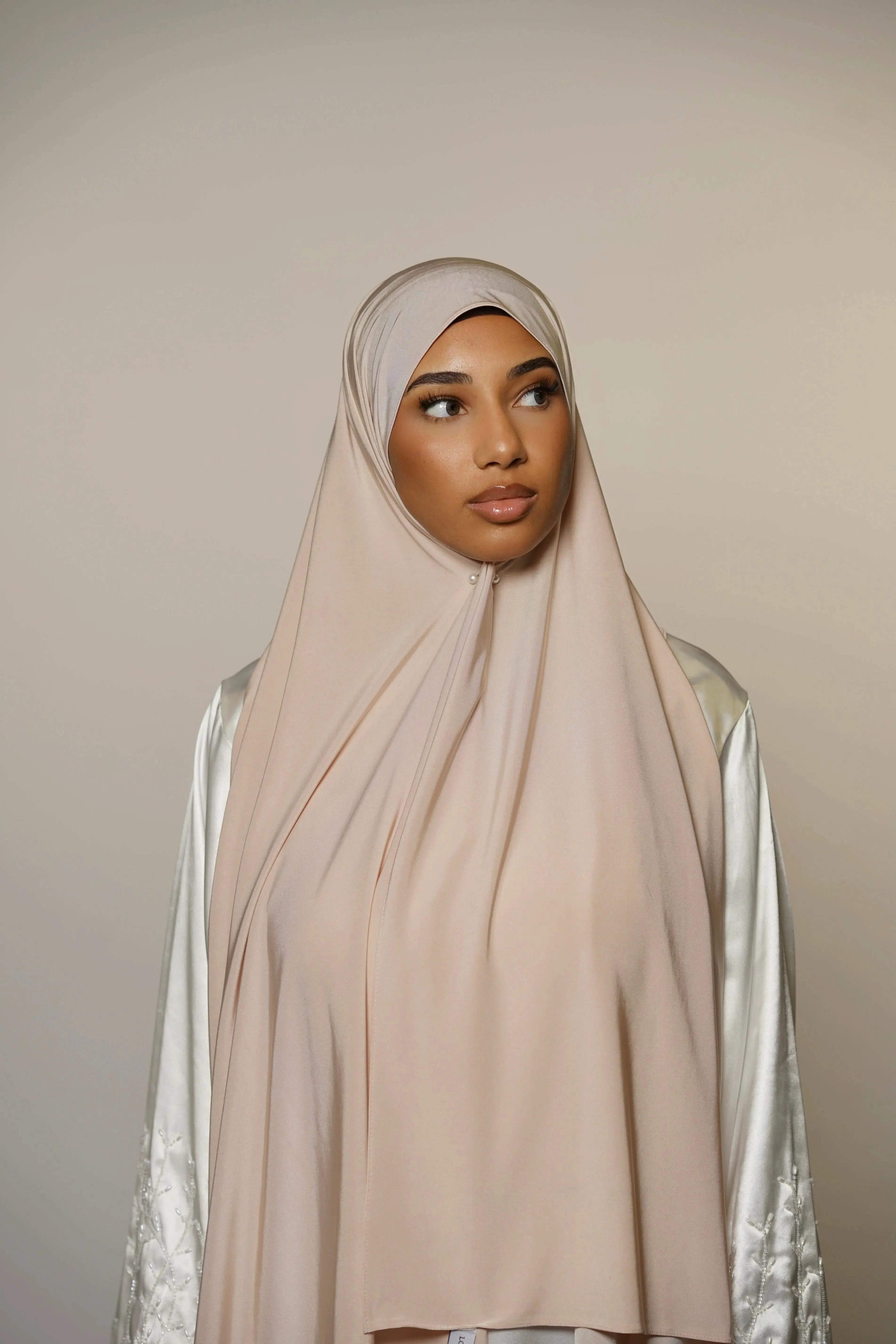 Satin Premium Jersey - beige Losyana.Shop