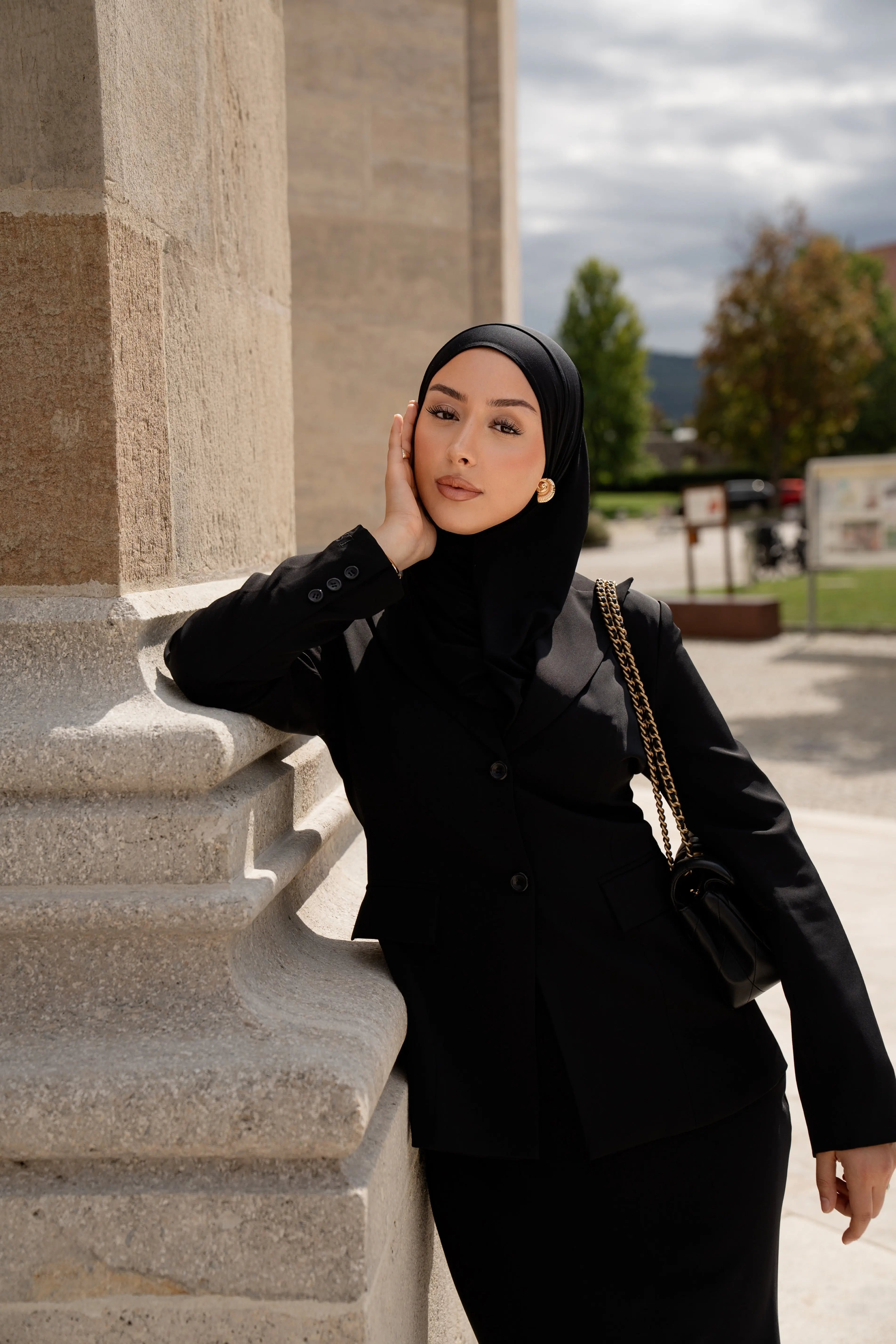 the palais blazer - black Losyana.Shop