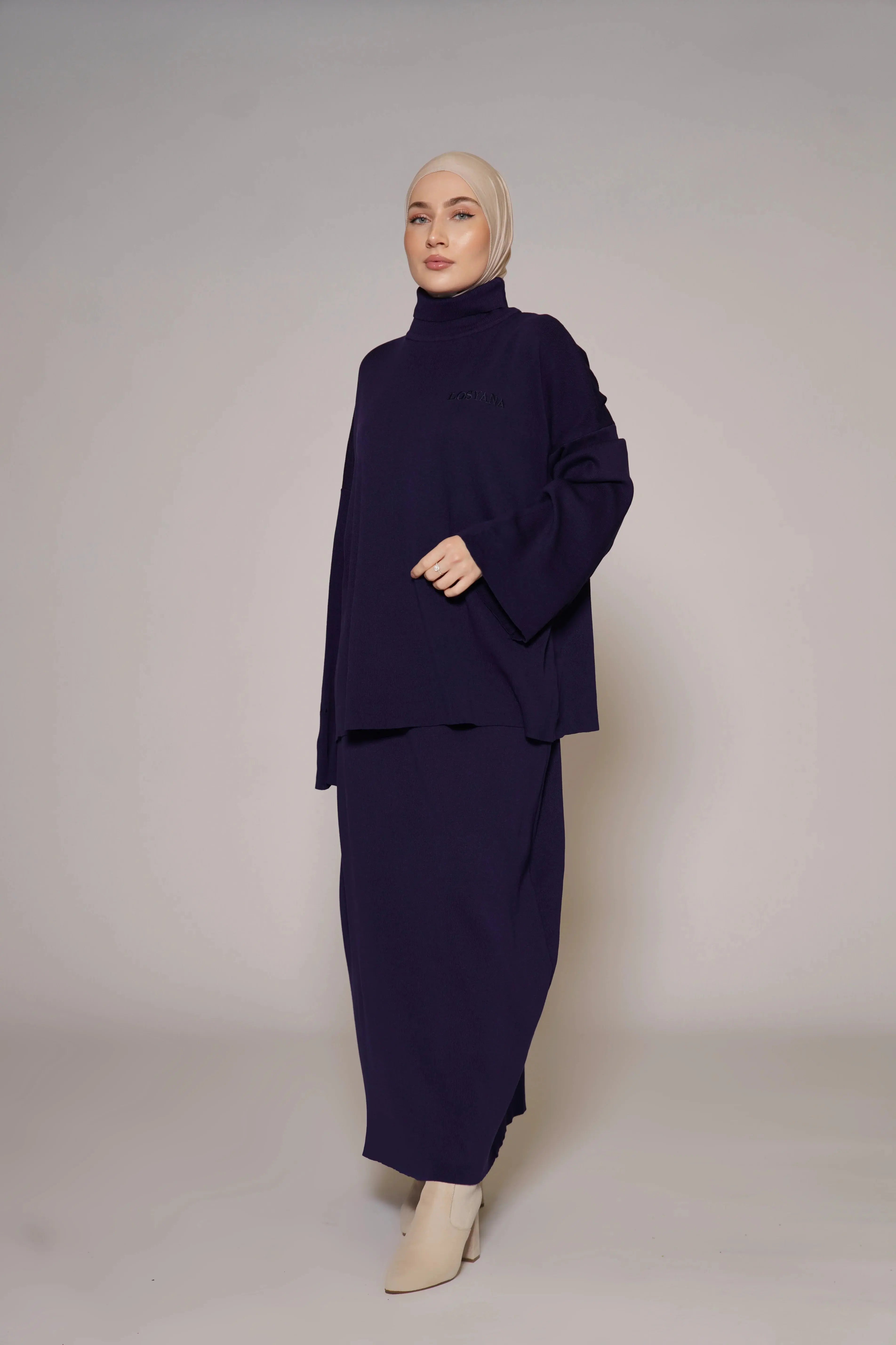 Luxury Cotton Set - Dark Blue Losyana