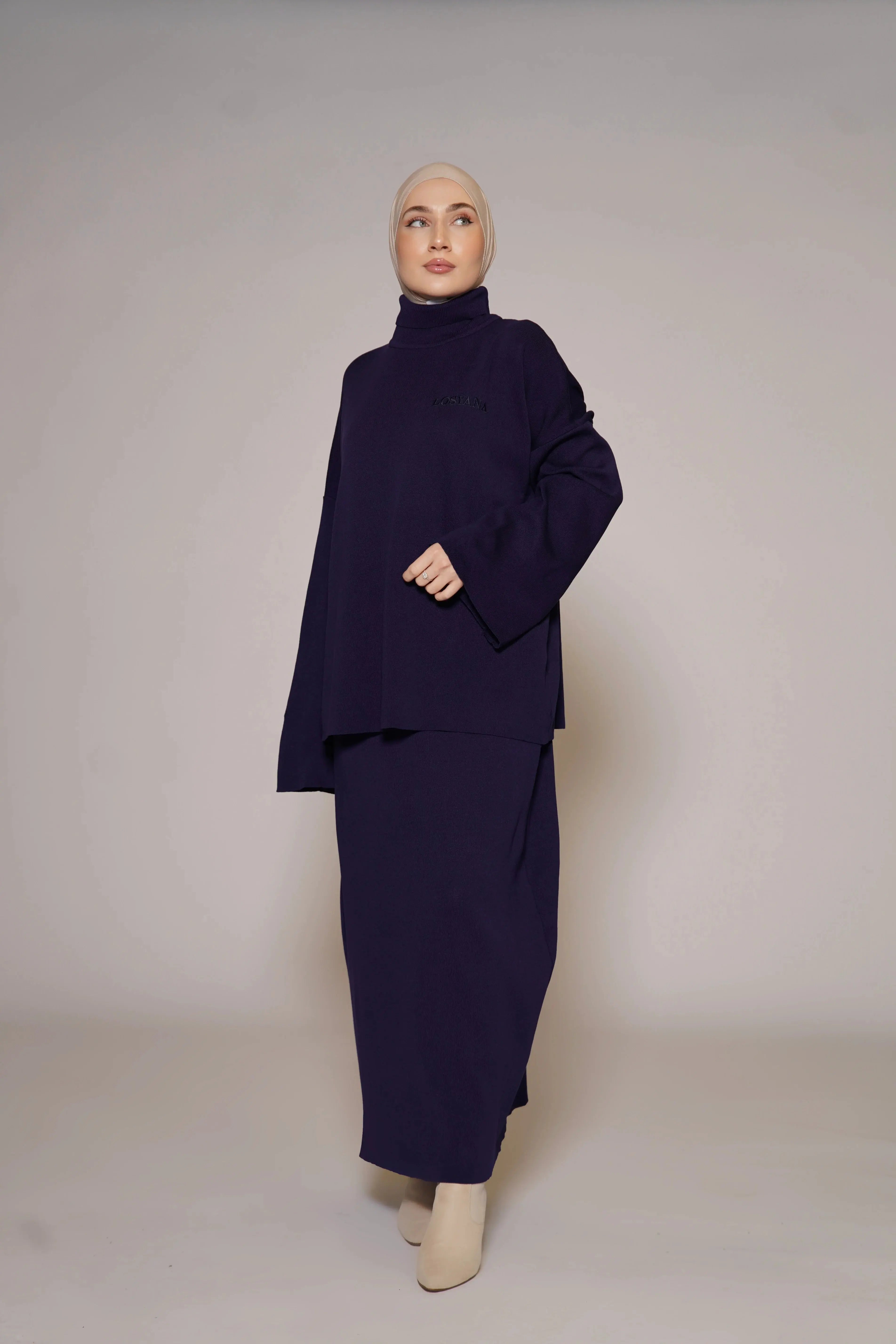 Luxury Cotton Set - Dark Blue Losyana