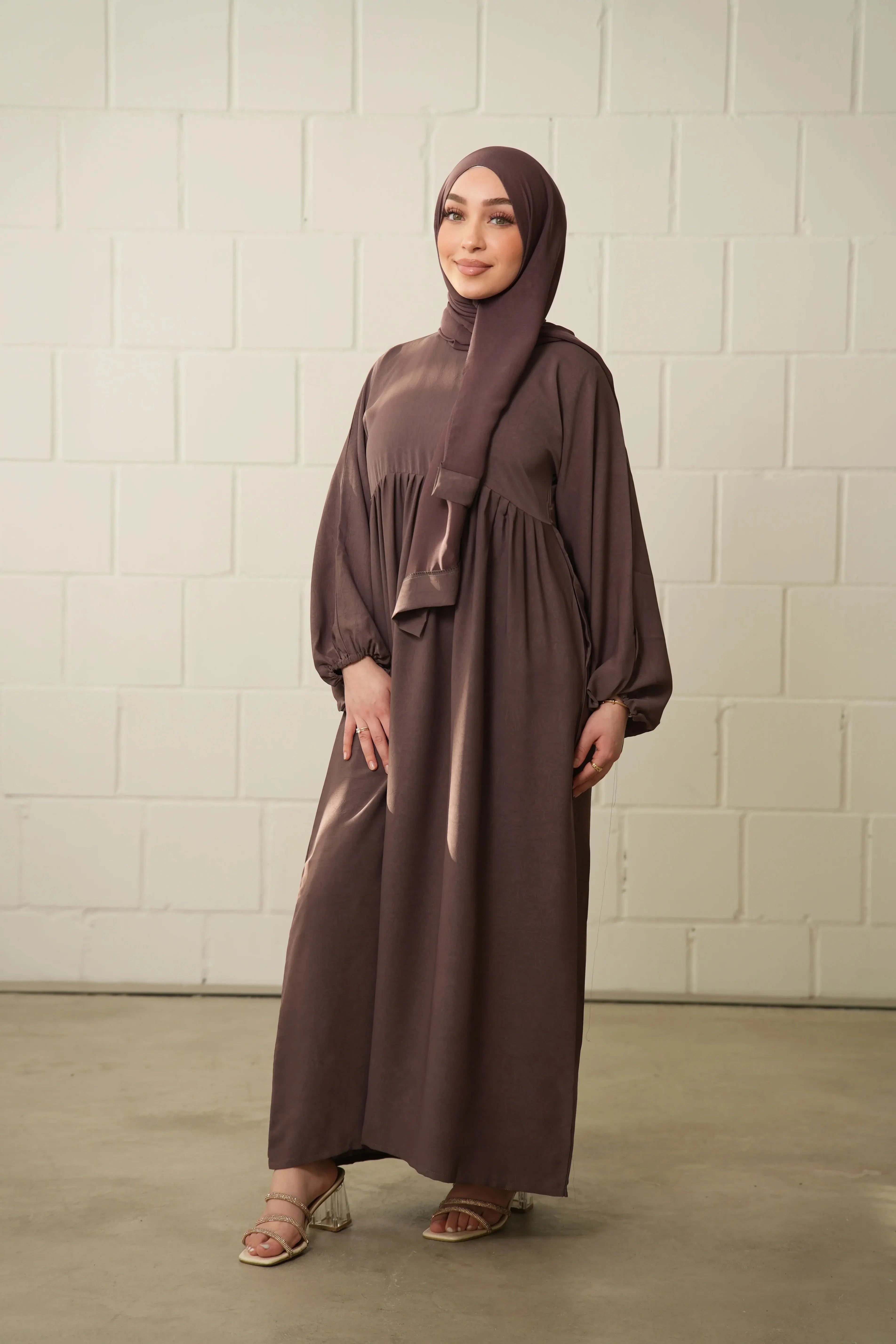 Balloon Abaya - Velvet Losyana.Shop