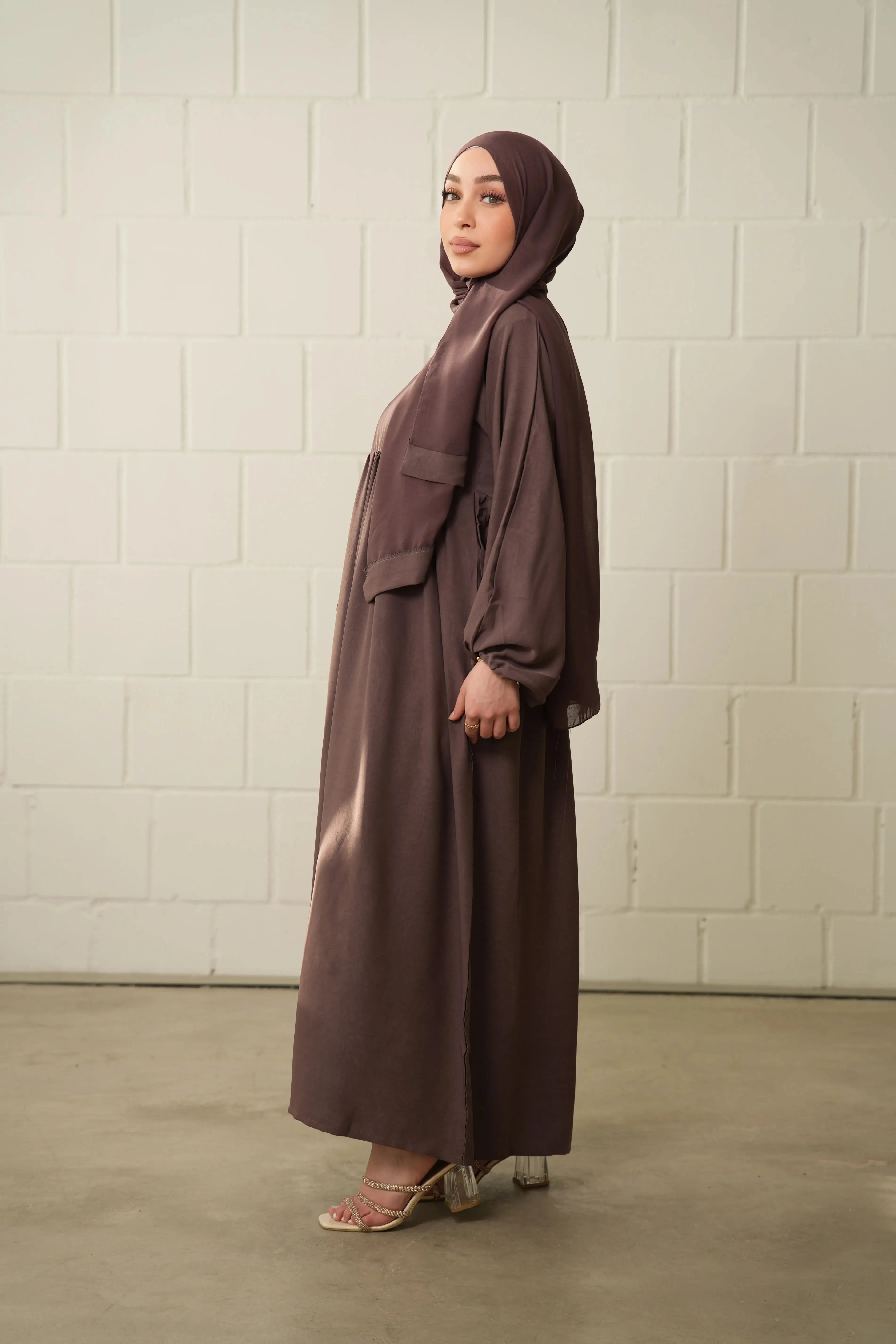 Balloon Abaya - Velvet Losyana.Shop