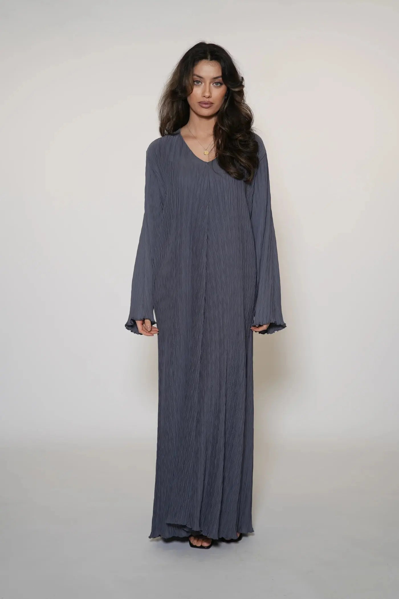 Summer dress - dark grey Losyana.Shop