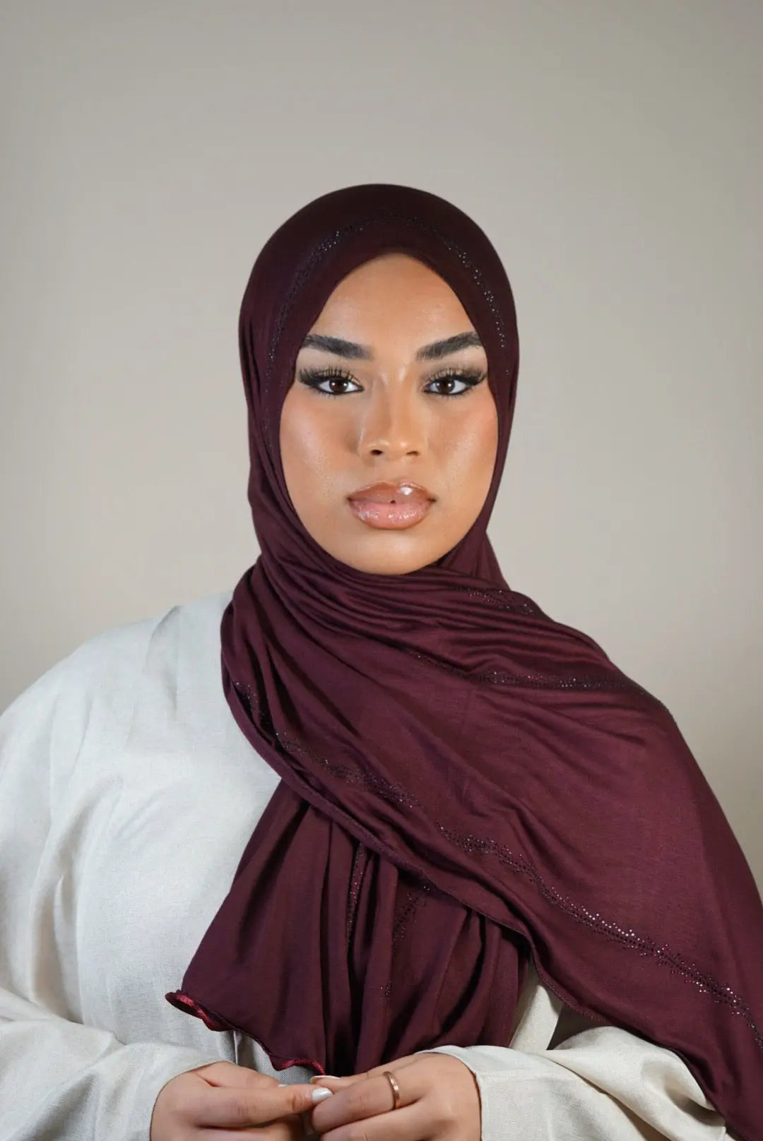 Diamond Jersey 1 - Dark berry Losyana.Shop