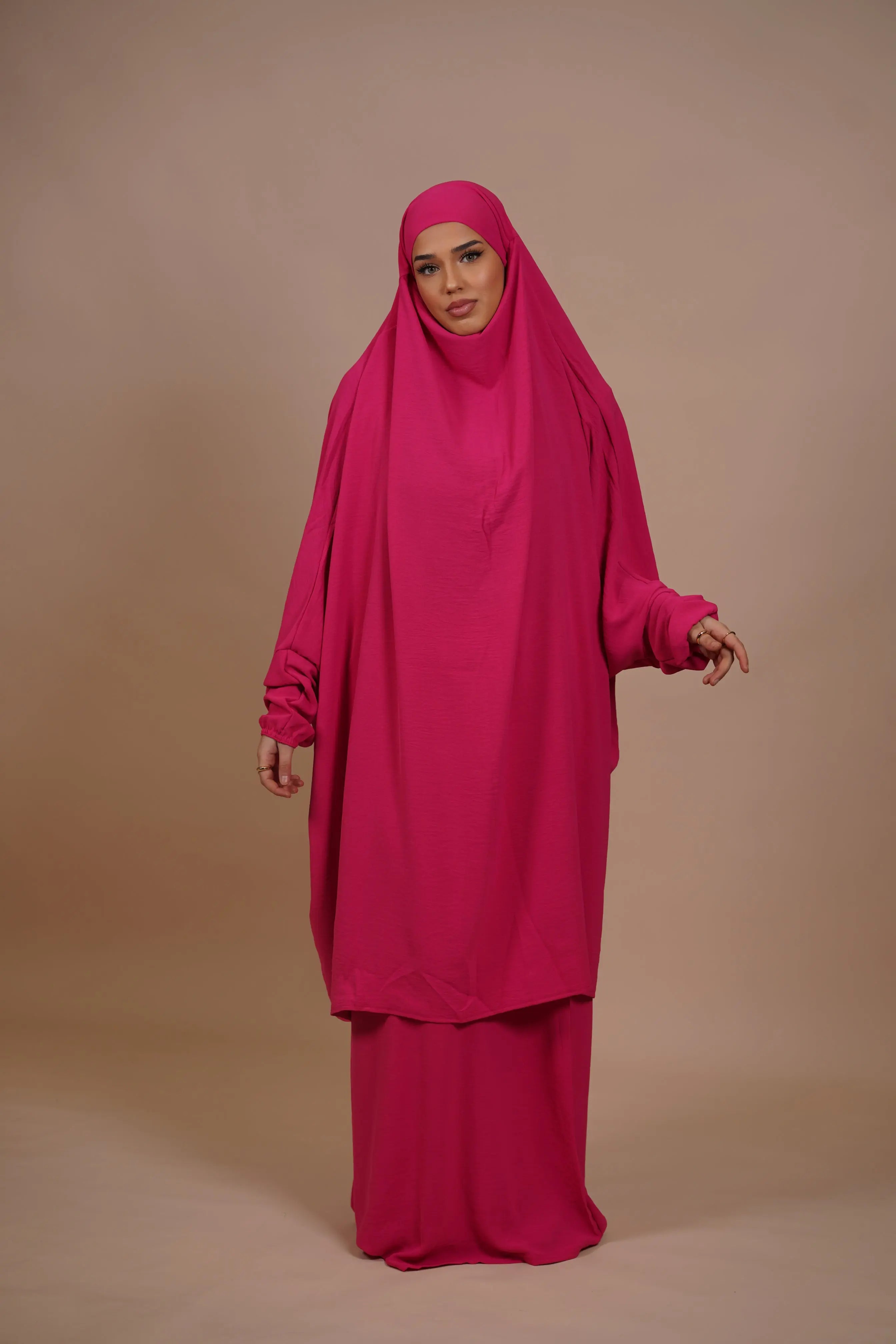 Jazz Jilbab - pink Losyana.Shop