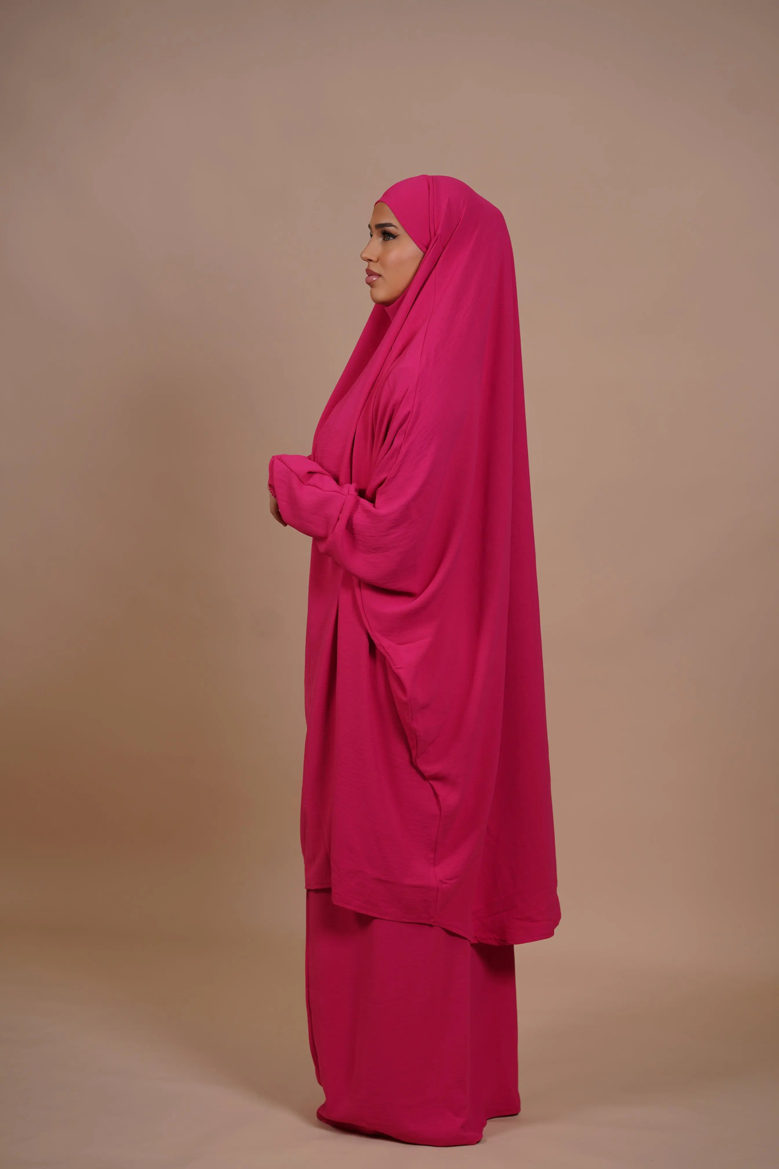 Jazz Jilbab - pink Losyana.Shop