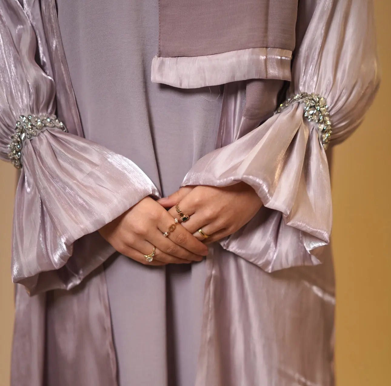 Emirate abaya - rose Losyana.Shop