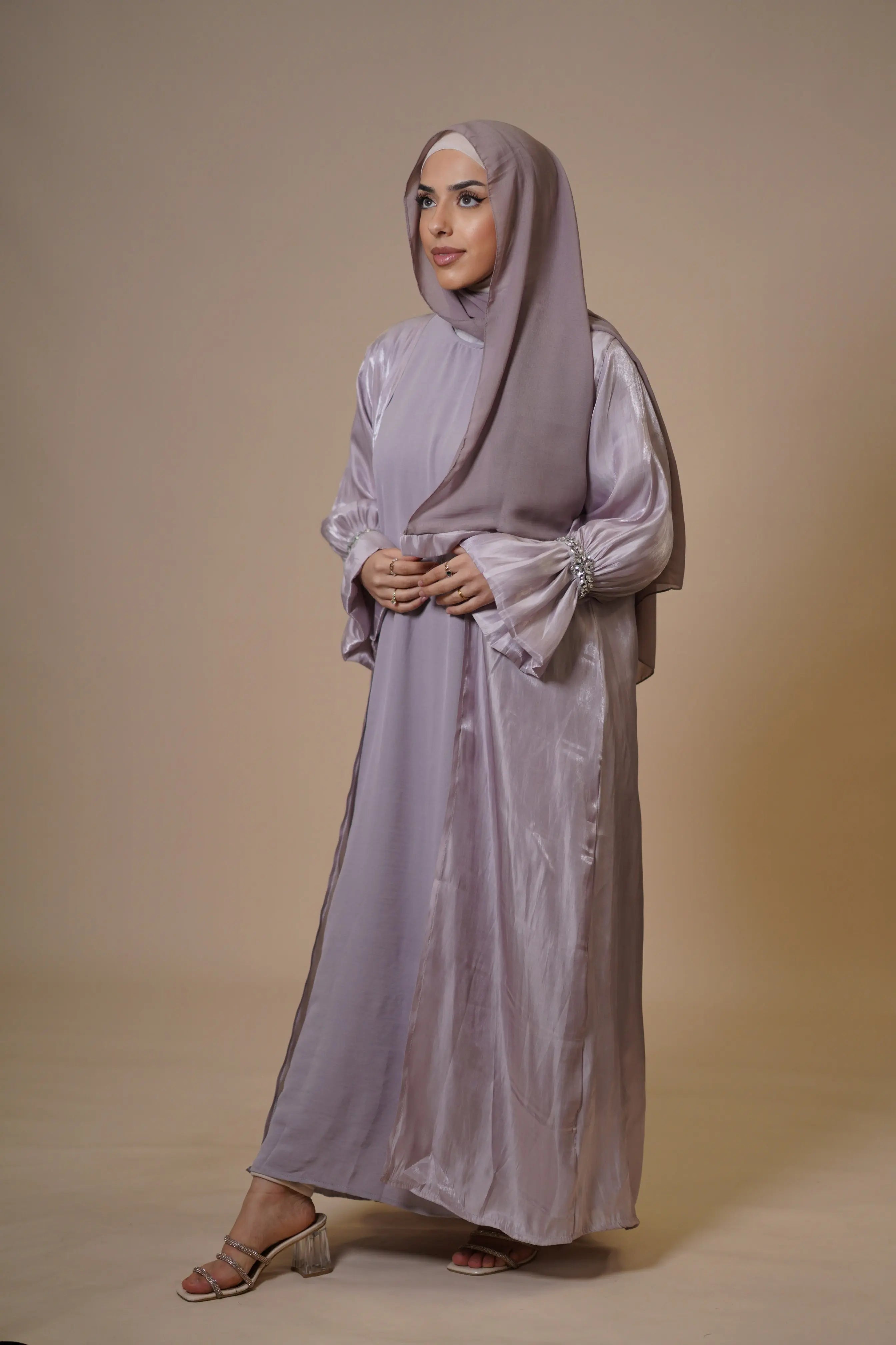Emirate abaya - rose Losyana.Shop