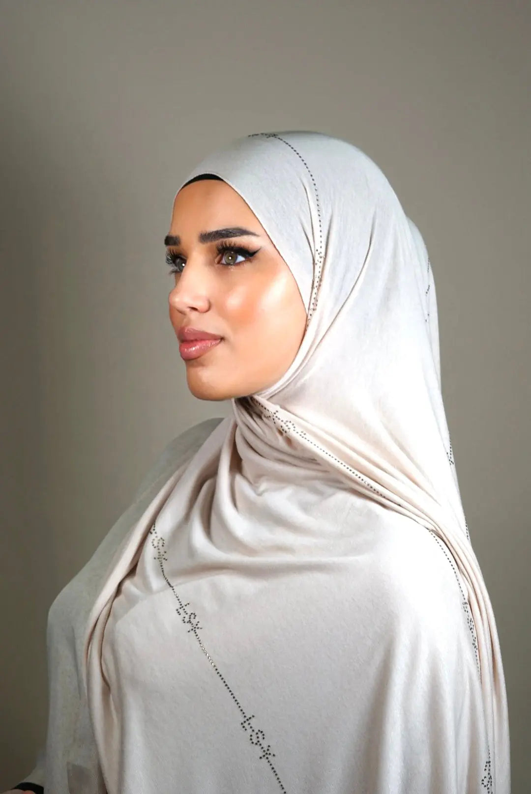 LSY Diamond Jersey - Light beige Losyana.Shop