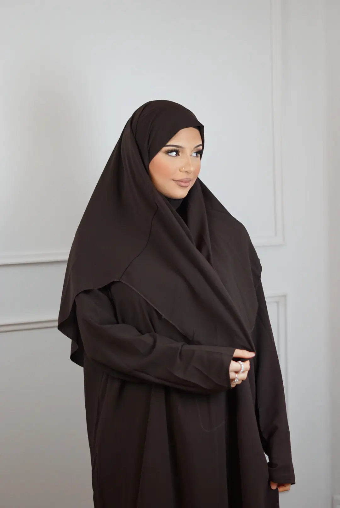 Gebedskleding Medina Silk - Brown Sugar Losyana.Shop
