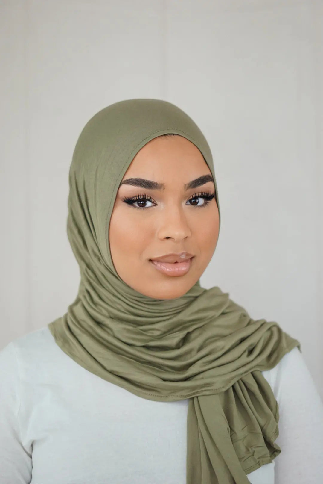 Jersey to go - kale green Losyana.Shop