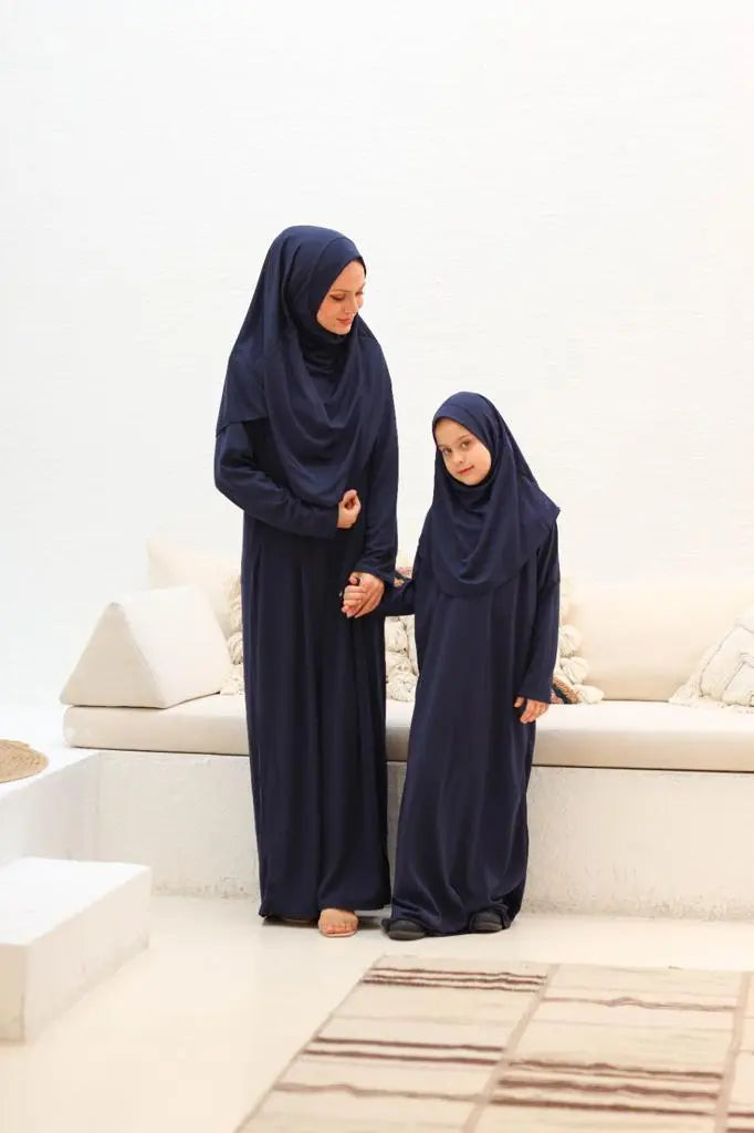 Gebedskleding Medina Silk - Royal Blue Losyana.Shop