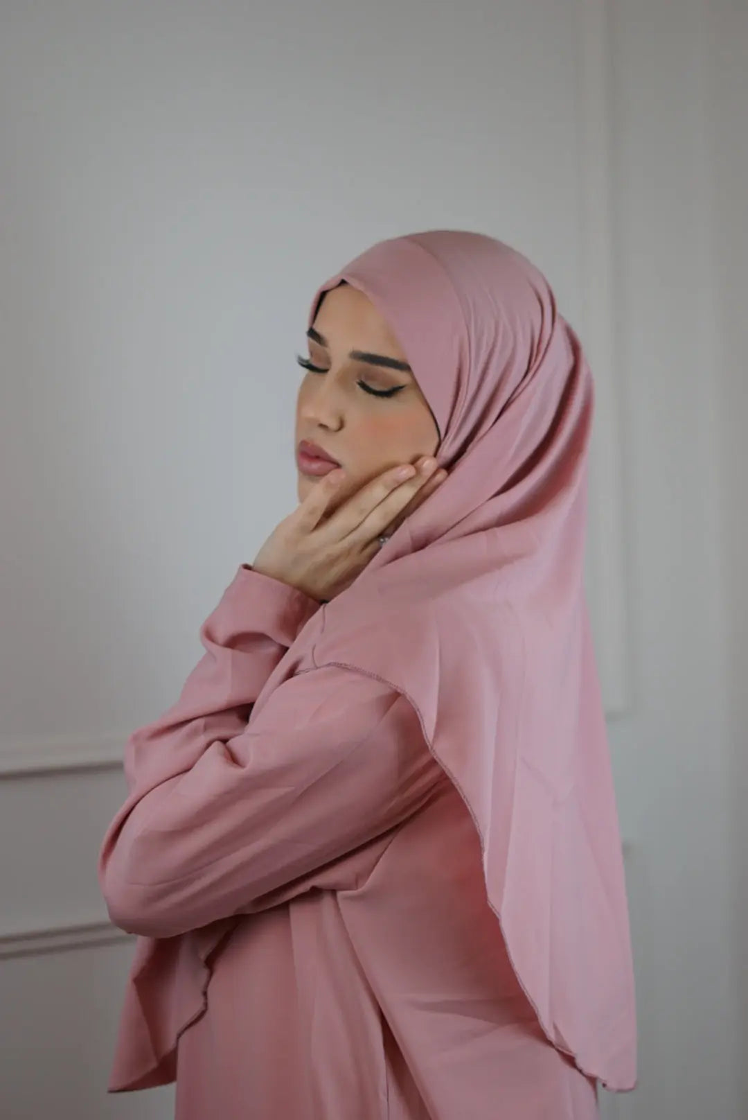 Gebedskleding Medina Silk - Rose Losyana.Shop
